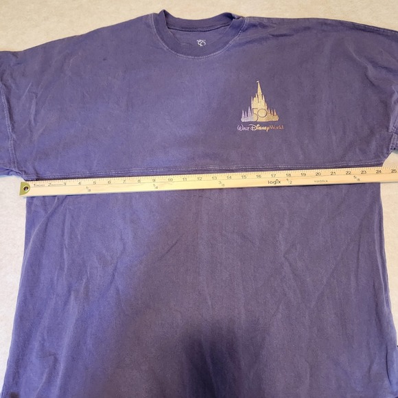 Disney Walt Disney World 50th Anniversary Spirit Jersey Purple - Picture 3 of 4